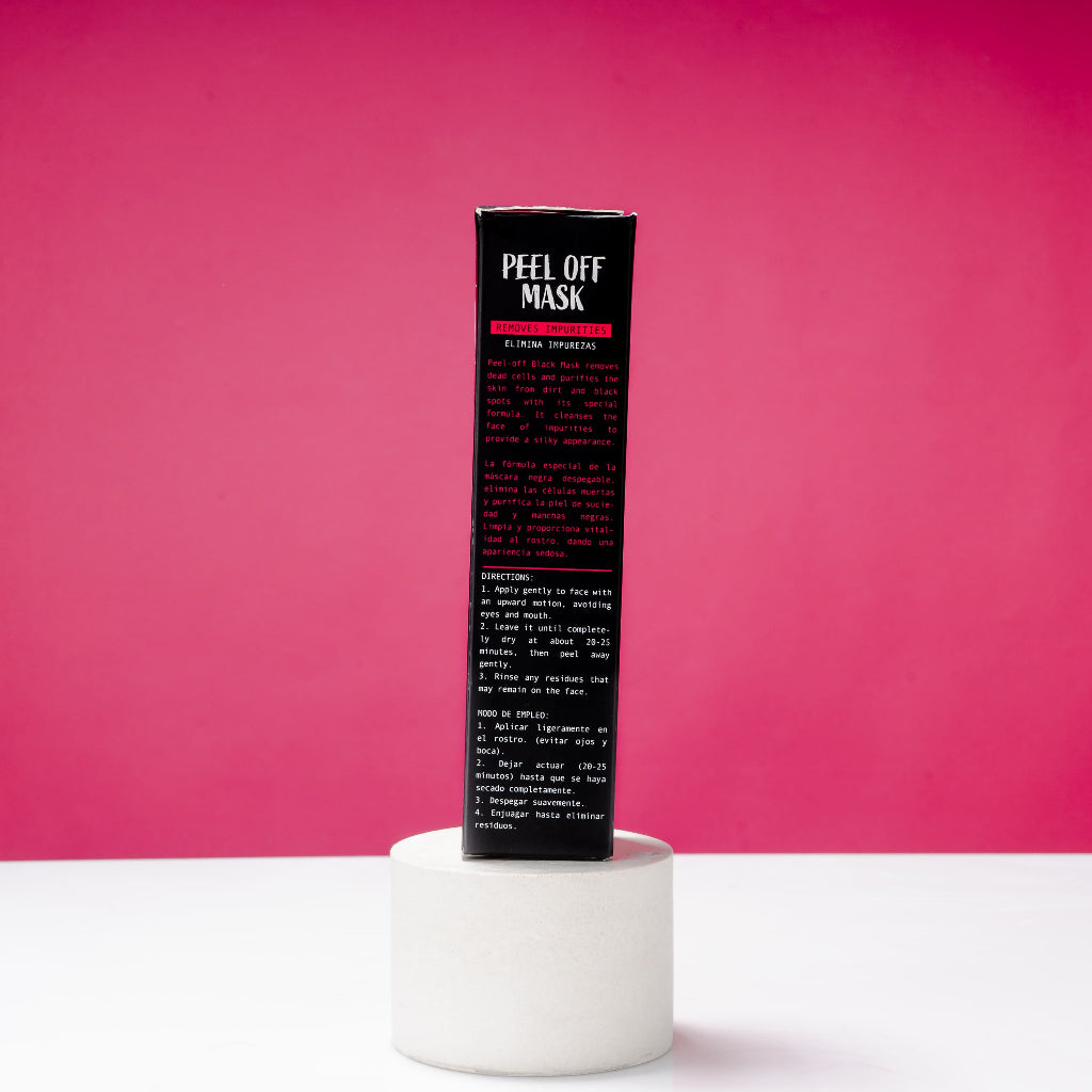 Mascarilla puntos negros, Black mask, Limpieza facial, Piel limpia, Tratamiento antimpurezas