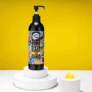 Gel de afeitar, Levadura de cerveza, Afeitado hidratante, Anti-AGE, Afeitado barberos