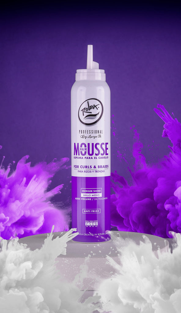 Rolda -  Mousse para Rizos y Trenzas cuidado del cabello 